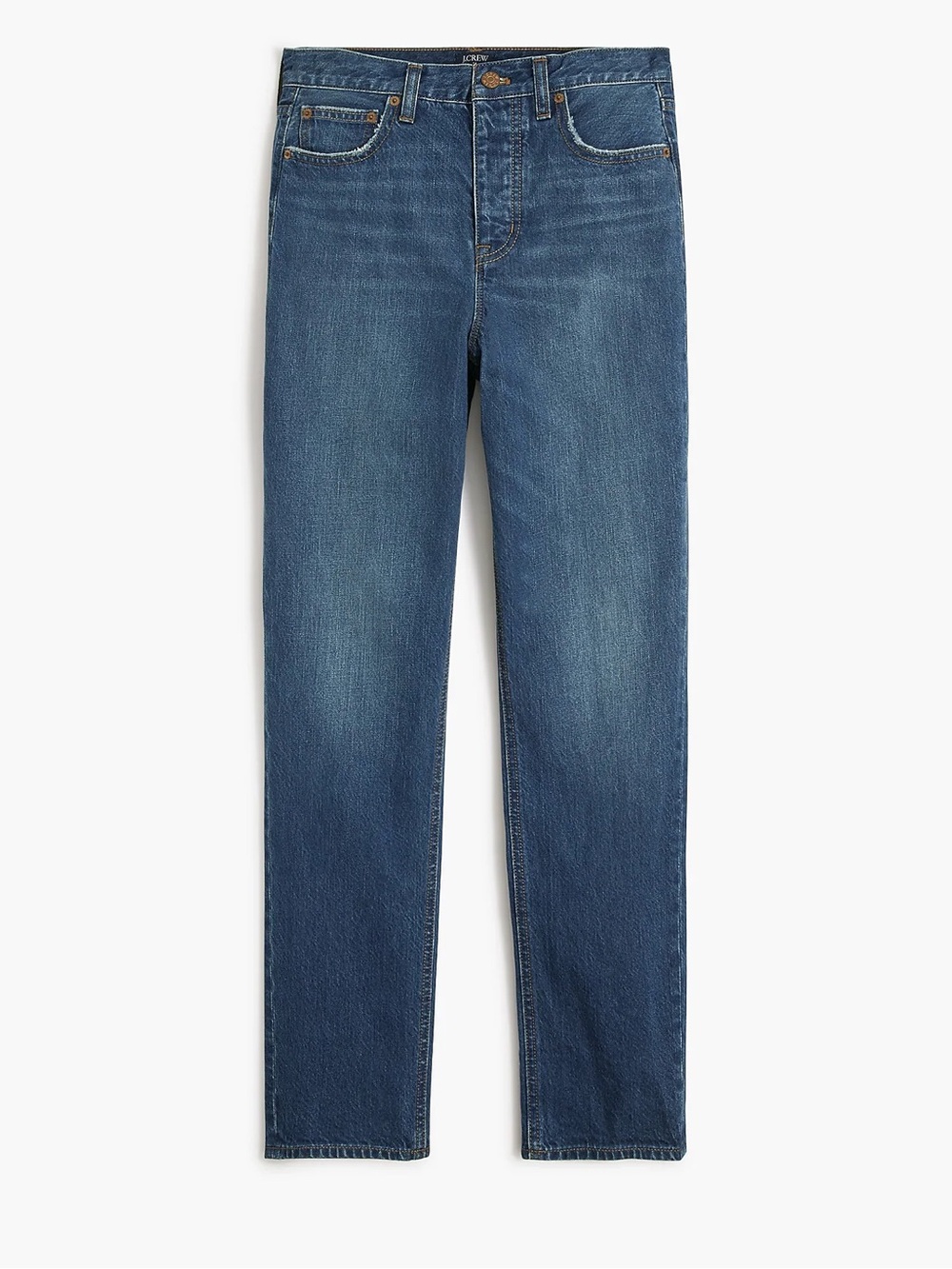 J. Crew Women's Indigo Straight Jeans - Picture 1 of 10
